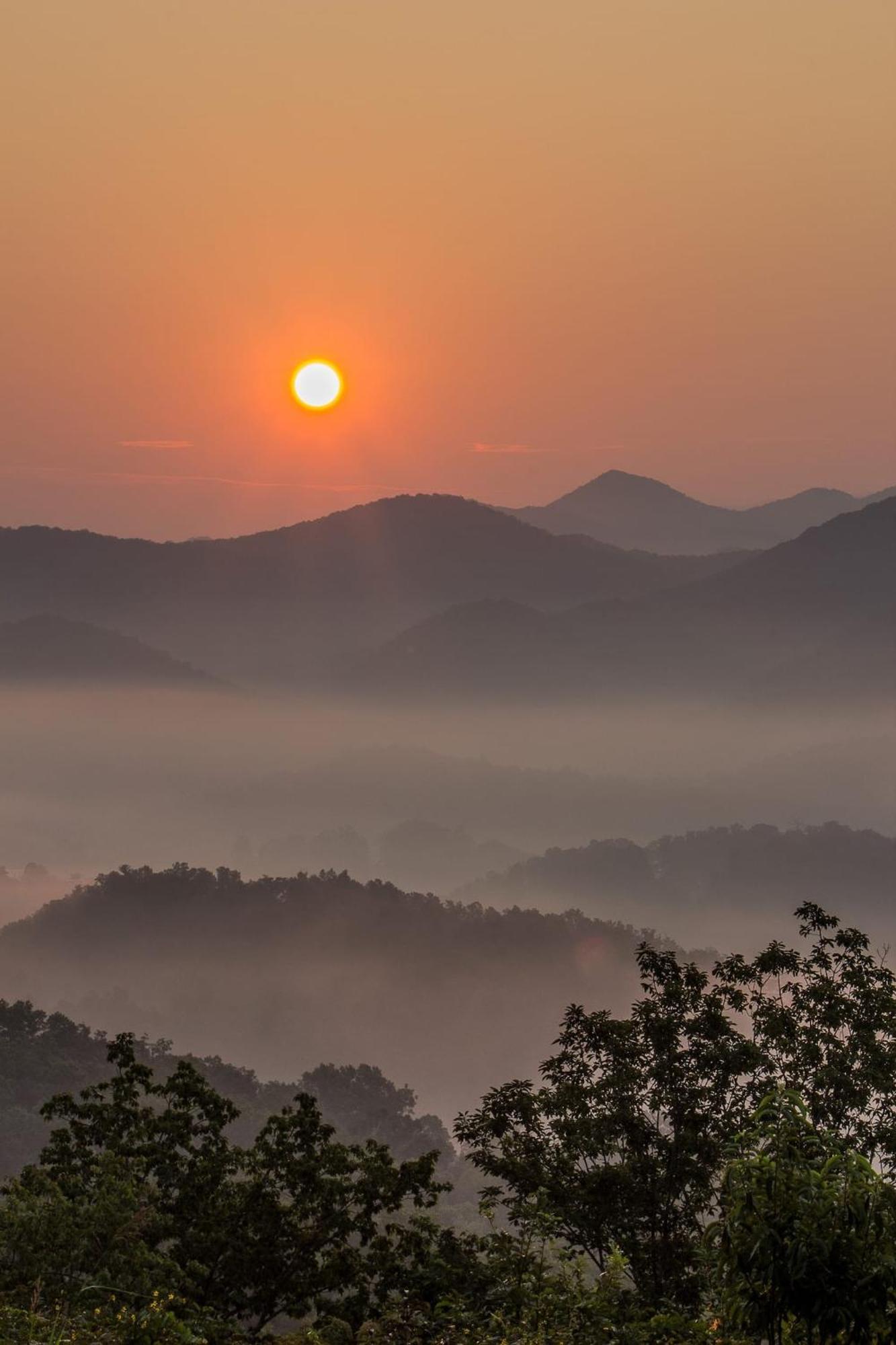 Romantic Mtn Cabin Hot Tub & Jacuzzi Views Sevierville Buitenkant foto