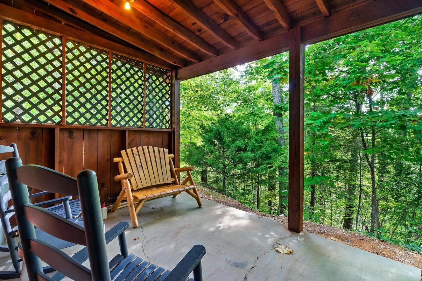 Romantic Mtn Cabin Hot Tub & Jacuzzi Views Sevierville Buitenkant foto